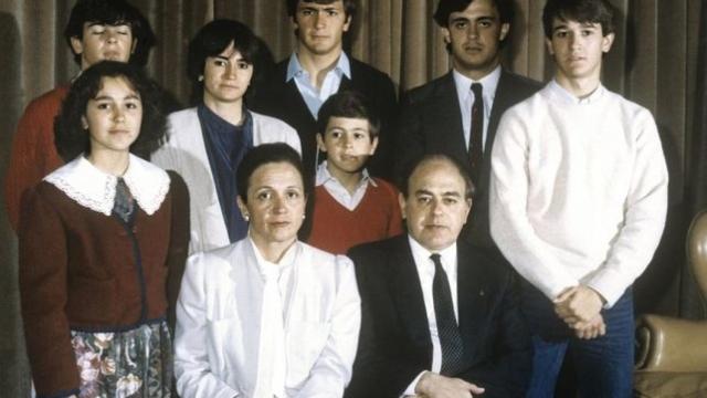 Imagen de la familia Pujol-Ferrusola