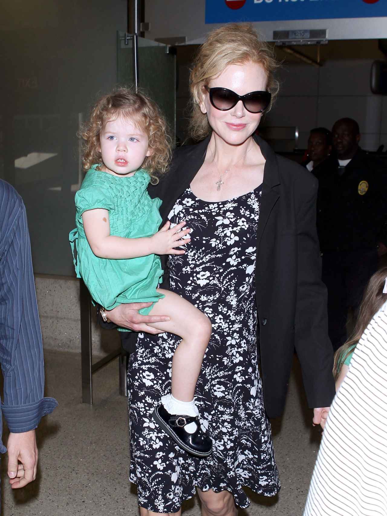 Nicole Kidman con su hija Faith Margaret