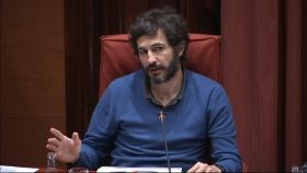 Oleguer Pujol Ferrusola, en el Parlament de Catalunya