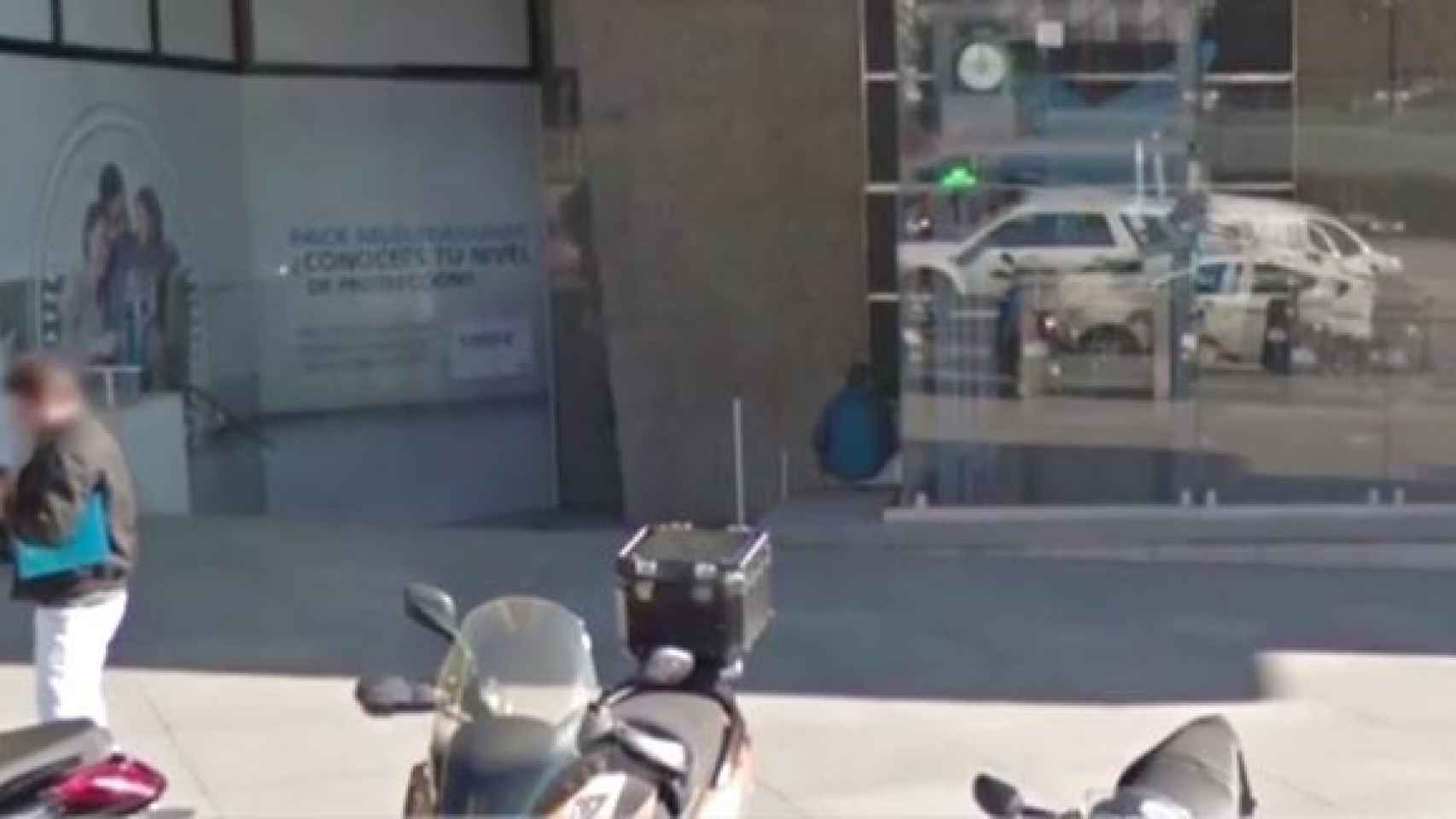 Salva, en una imagen de Google Maps en su rincón de las Torres de Colón (Madrid), donde vivió sus últimos ocho años.