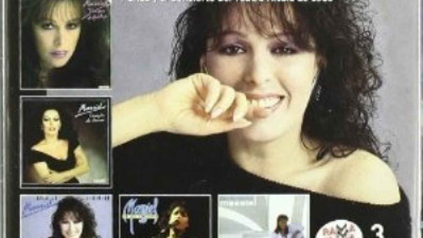 Imagen de portada del disco recopilatorio de Massiel.