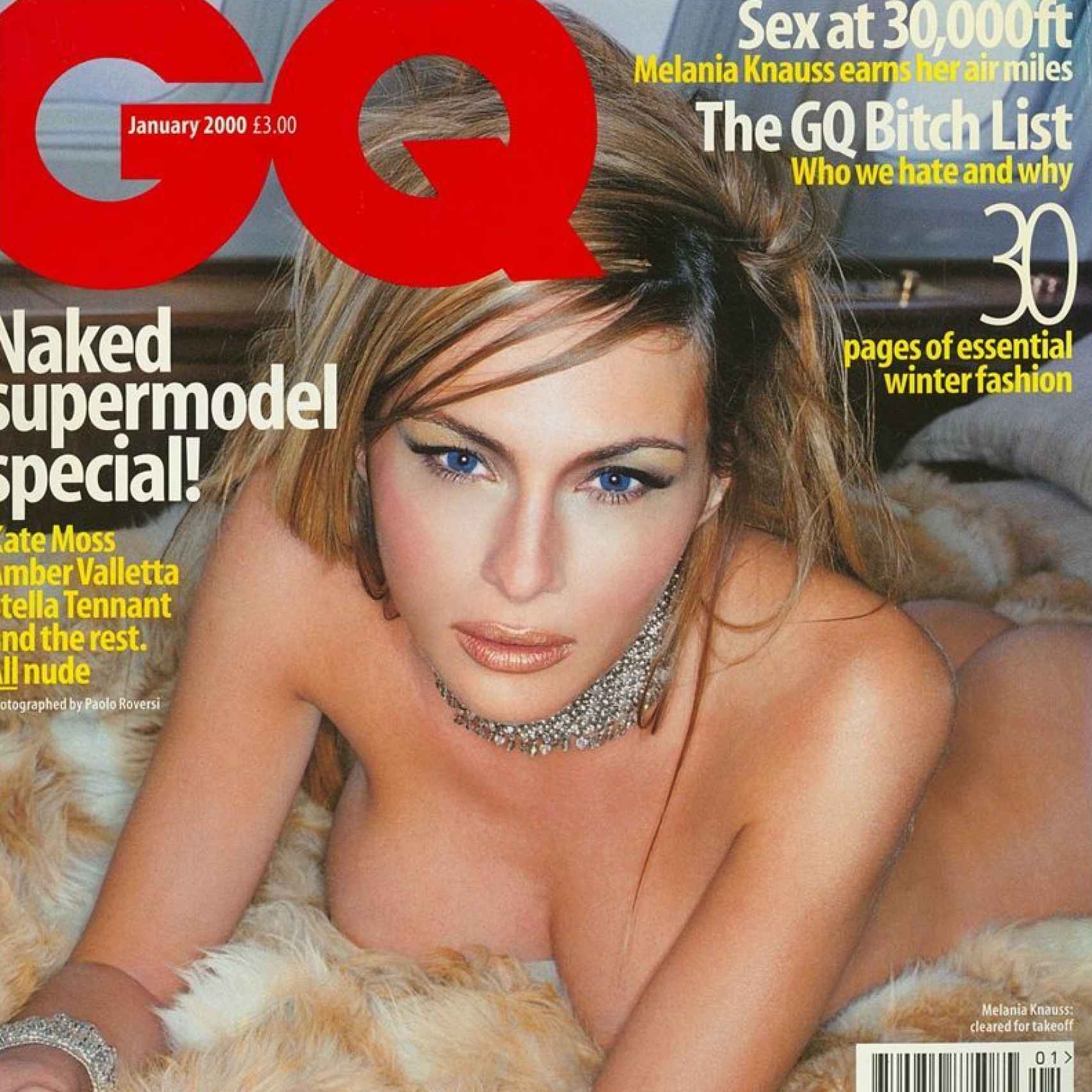 Melania Trump, provocativa, en la portada de GQ