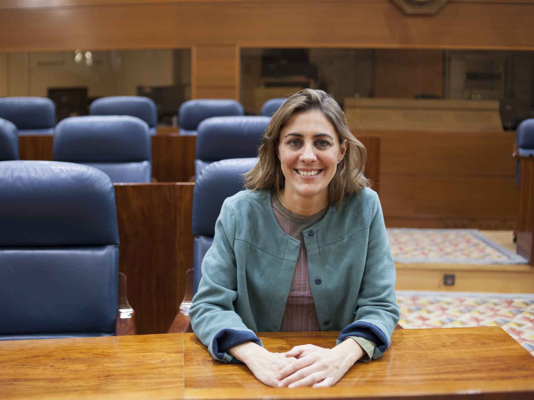 Ruiz-Huerta, en su nueva posición en la Asamblea de Madrid.