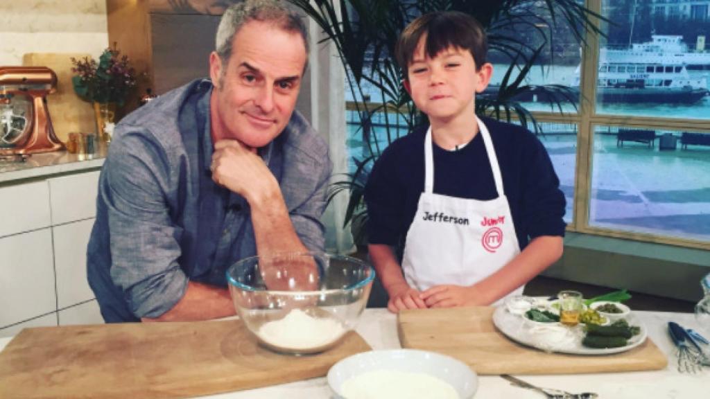 Jefferson, la estrella de 'MasterChef Junior', se pasea por la TV británica