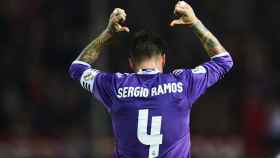 Sergio Ramos se señala su nombre ante el Sevilla en Copa.