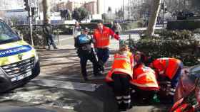 Valladolid-accidentes-heridos-ambulancia-paseo-zorrilla