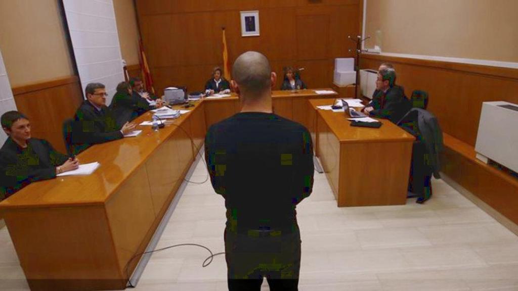 Mascherano en el momento de su juicio.