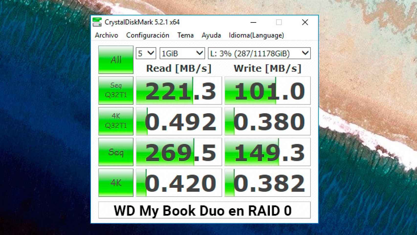 velocidad-wd-my-book-duo-en-RAID-0
