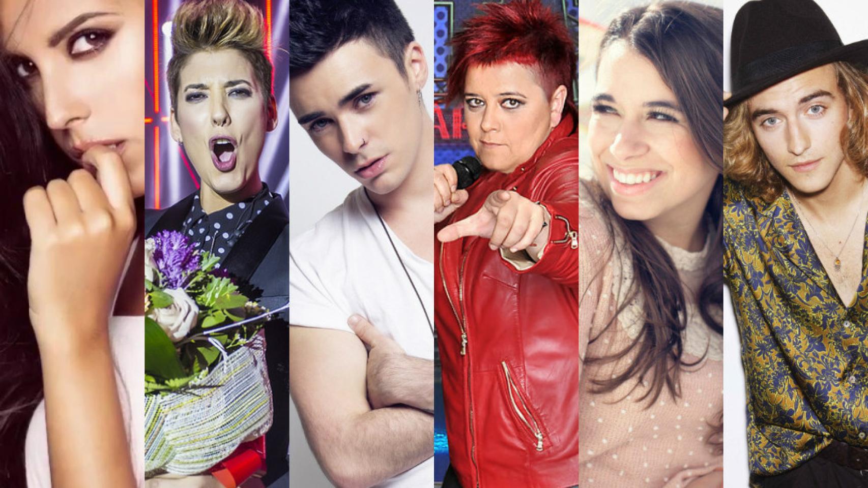 Los 6 de 'Objetivo Eurovisión': las canciones que pueden representar a España
