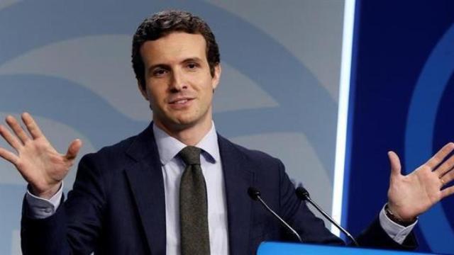 El vicesecretario de Comunicación, Pablo Casado.