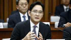 El heredero de Samsung, Lee Jae-yong.