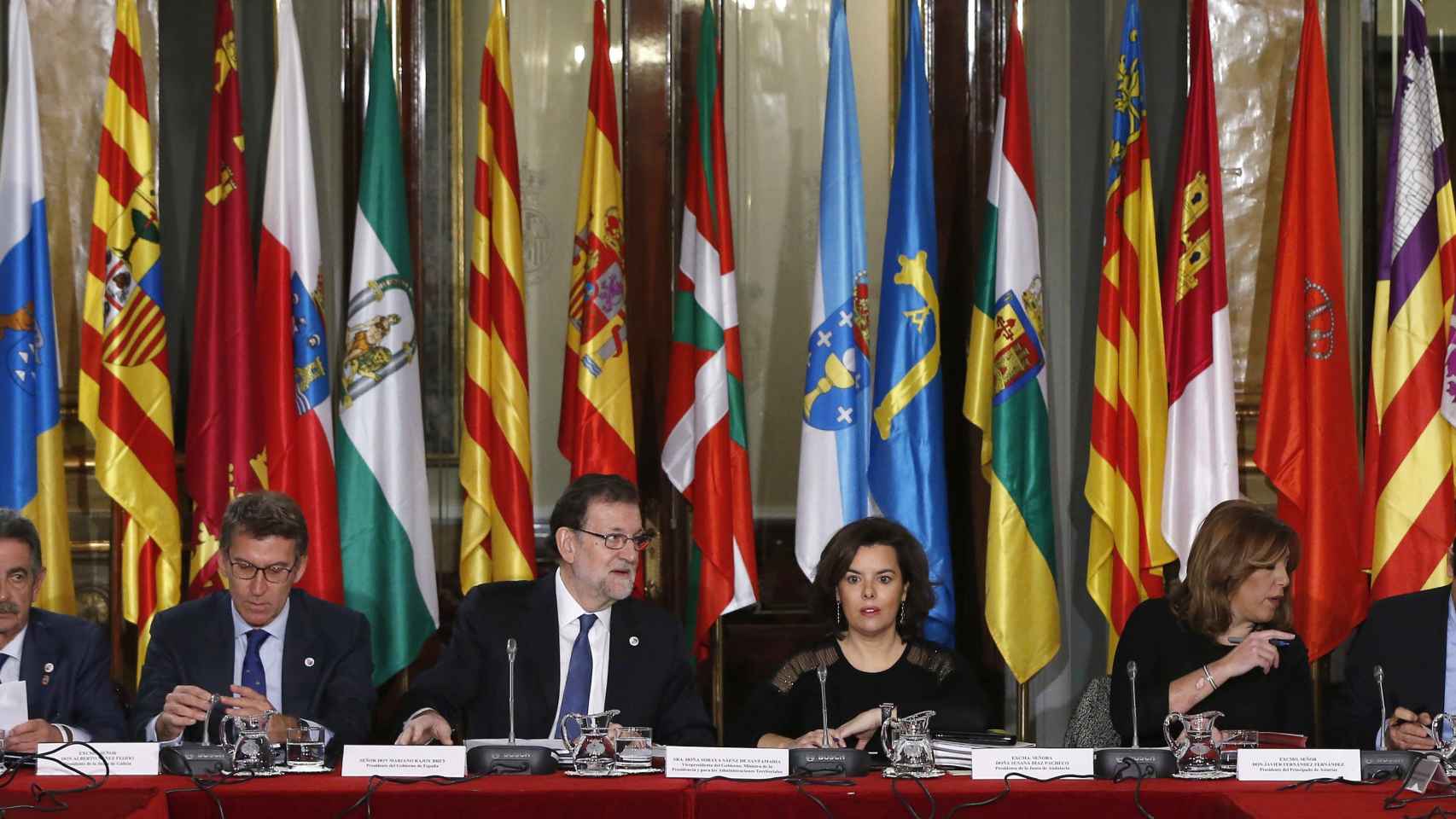 Mariano Rajoy preside la reunión de la VI Conferencia de Presidentes