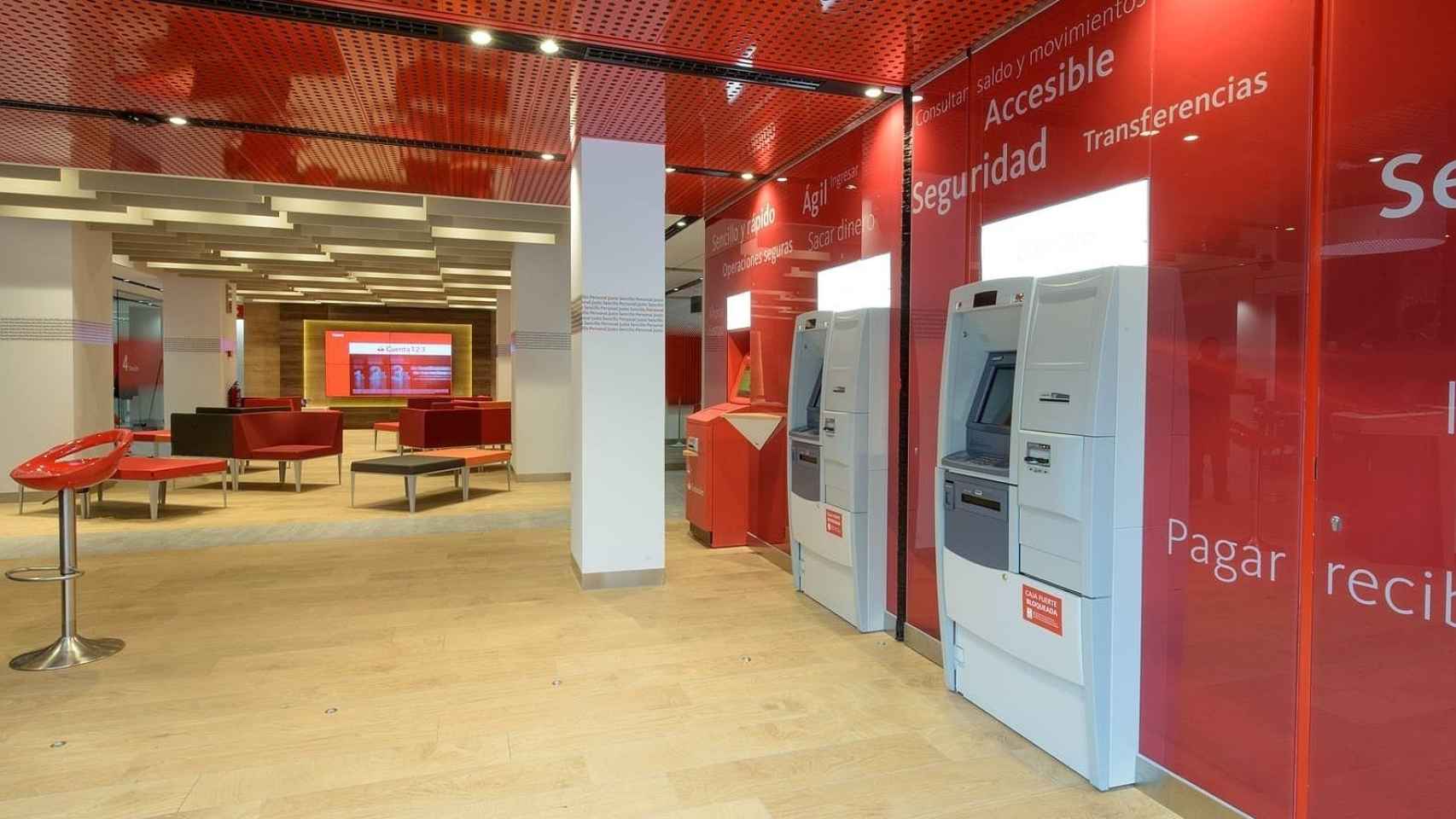 Las oficinas bancarias se adaptan para los clientes digitales