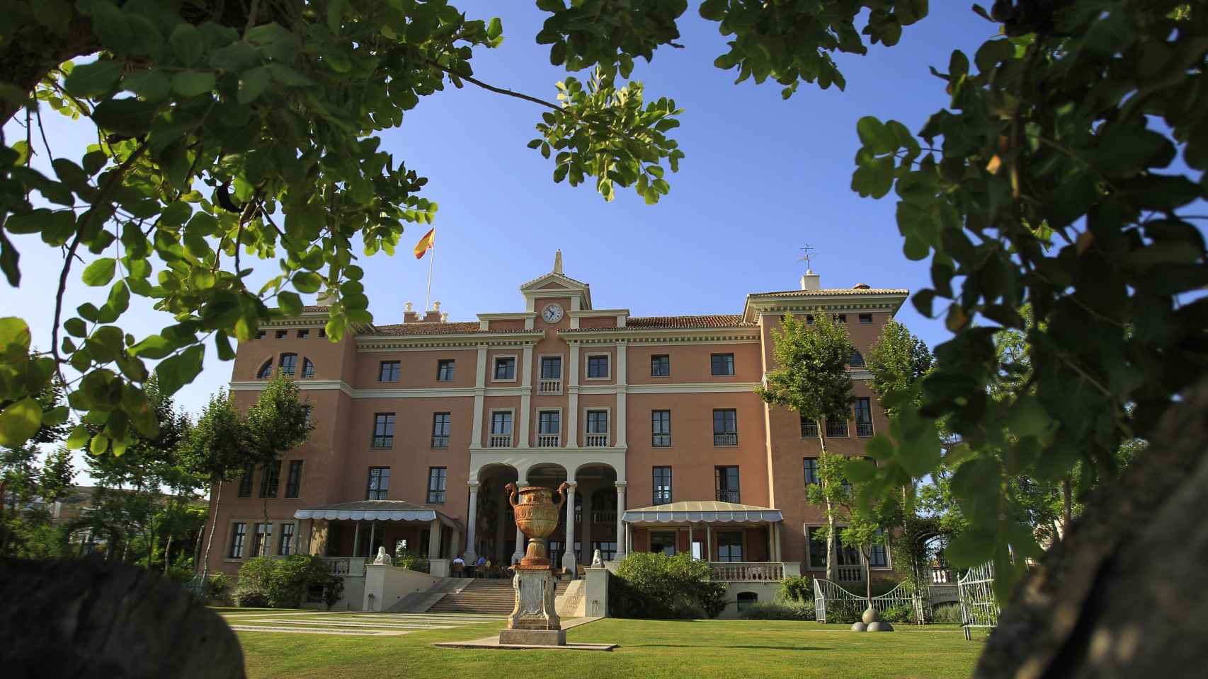 Imagen del lujoso hotel Villa Padierna, situado en Marbella.