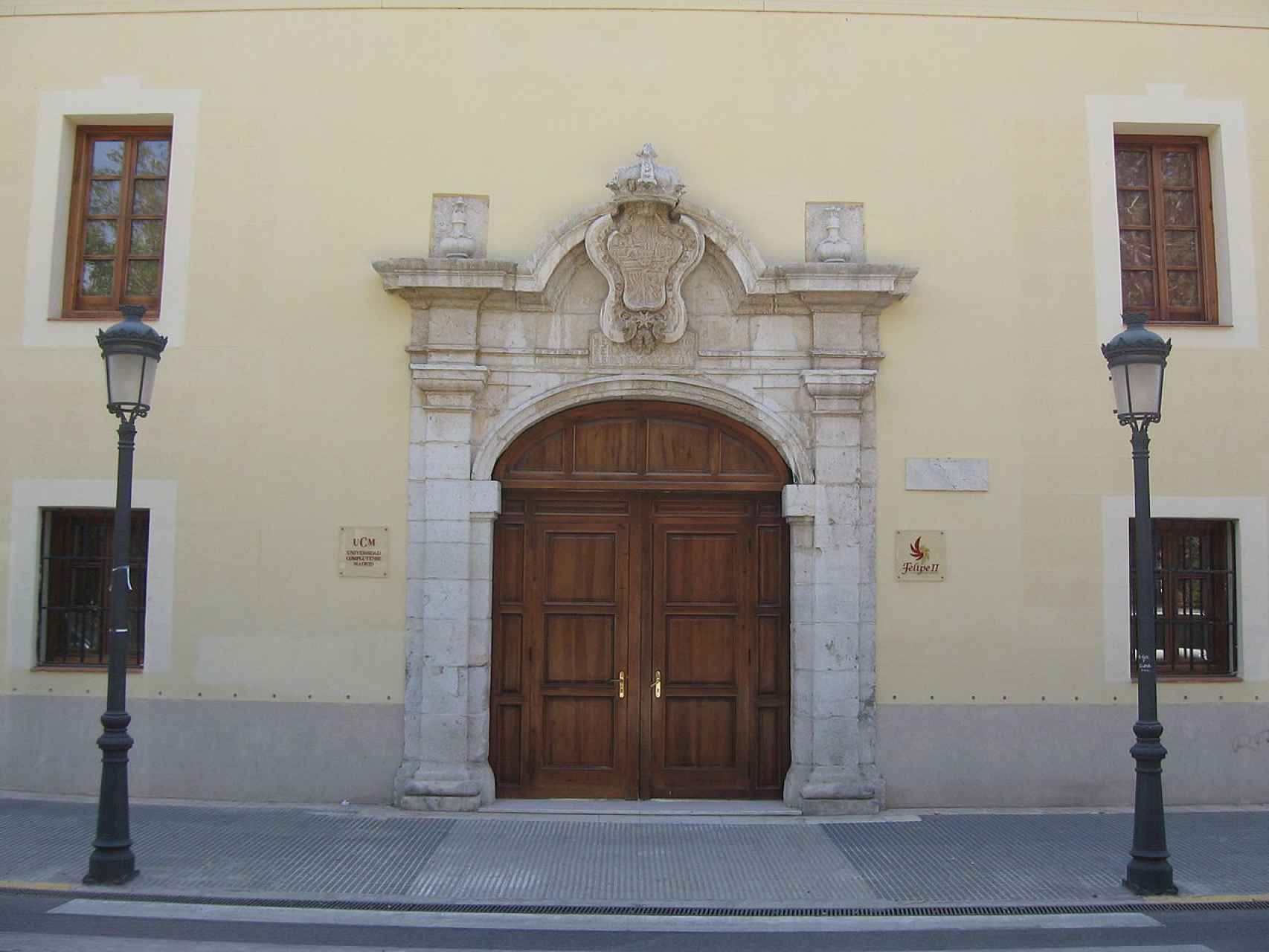 Antiguo cuartel, sede de Bellas Artes, antes perteneciente a la Complutense (actualmente de la URJC)