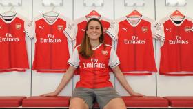 Heather O'Reilly, nueva jugadora del Arsenal Ladies. Foto: Twitter (@ArsenalLadies)