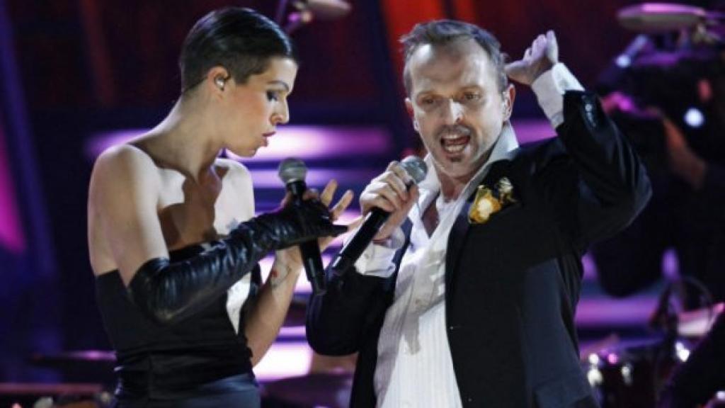 Bimba y Miguel Bosé actúan juntos