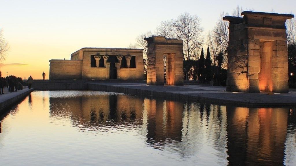 Imagen del Templo de Debod.