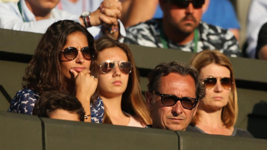 Benito Perez Barbadillo junto a María Francisca Perelló, novia de Rafael Nadal.