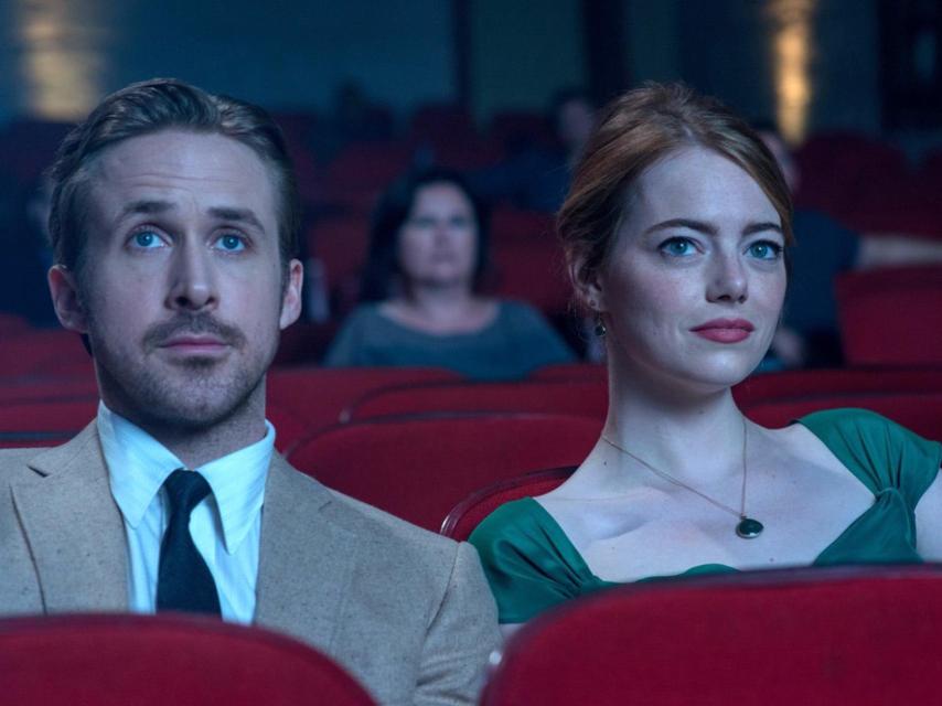 Emma Stone y Ryan Gosling, dos de las nominaciones cantadas de La La Land.