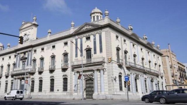 Palacio de Aduanas, antigua sede del Gobierno Civil en Barcelona, propiedad del Estado.