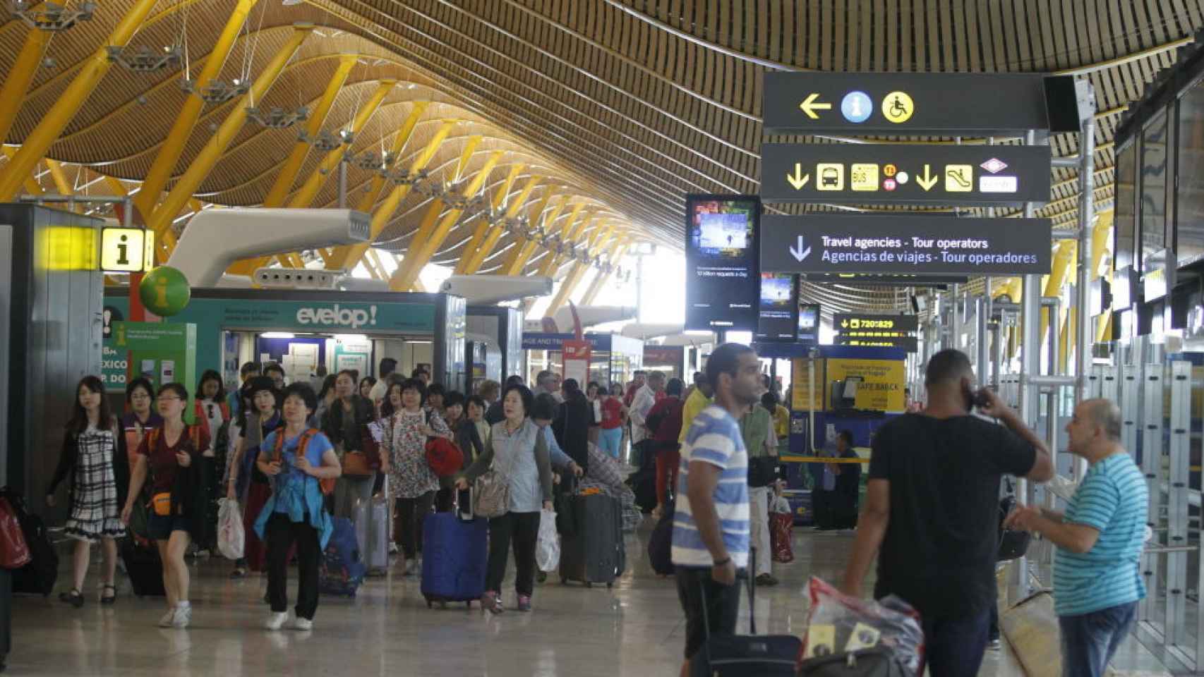 El aeropuerto Adolfo Suárez Madrid Barajas en una imagen de archivo.