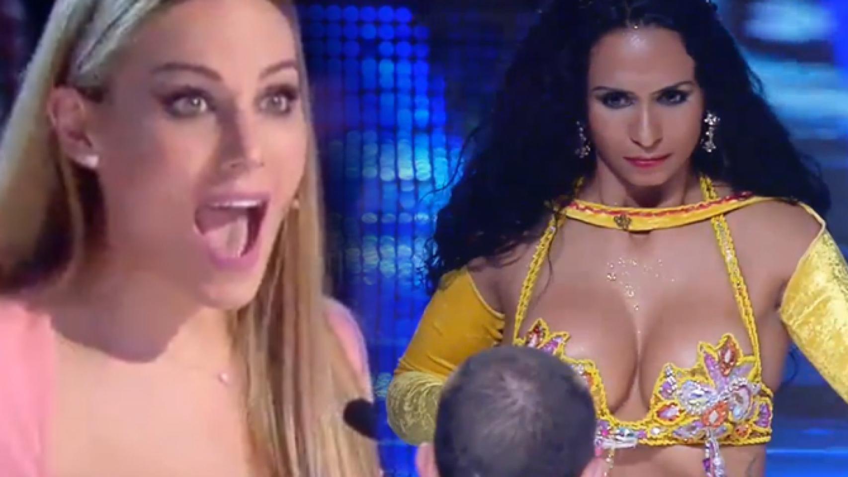 Los pechos que hipnotizaron a Edurne y Risto en 'Got Talent España'