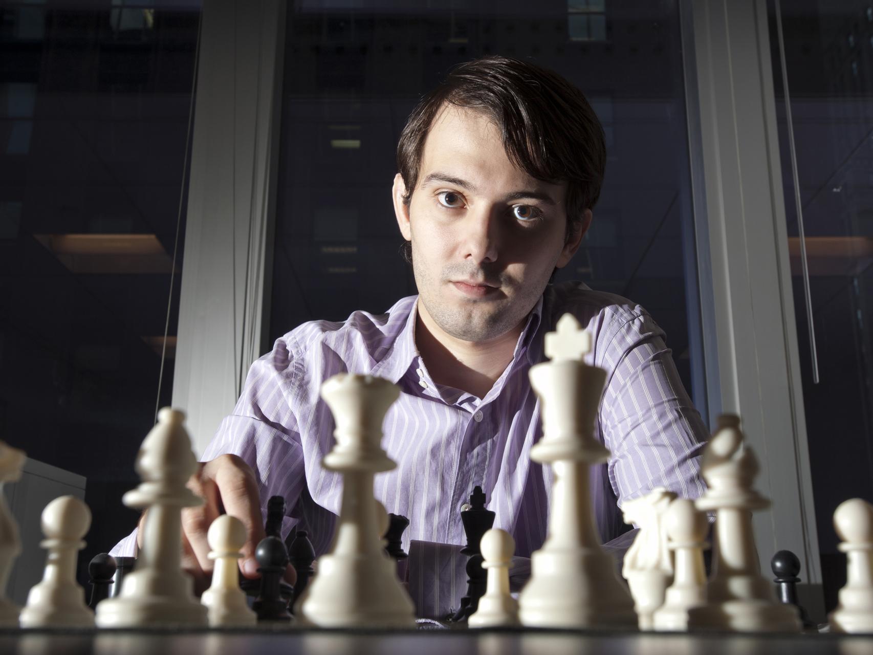 Shkreli en el momento que pasó de las hedge funds a las farmacéuticas.