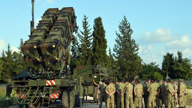 Militares españoles participan en la misión Active Fence en Turquía con una batería antiaérea.