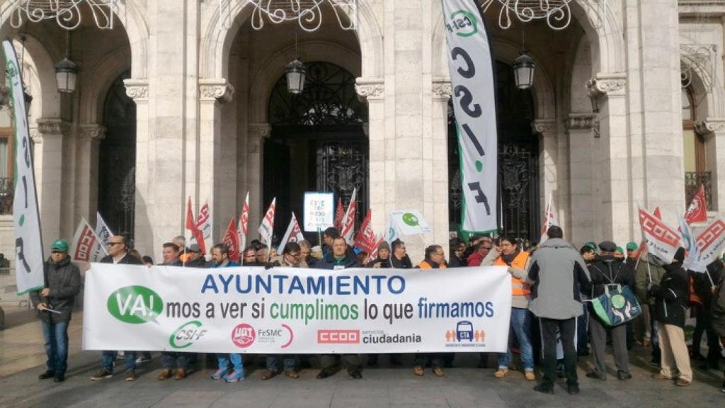 manifestacion-trabajadores-auvasa-valladolid-1