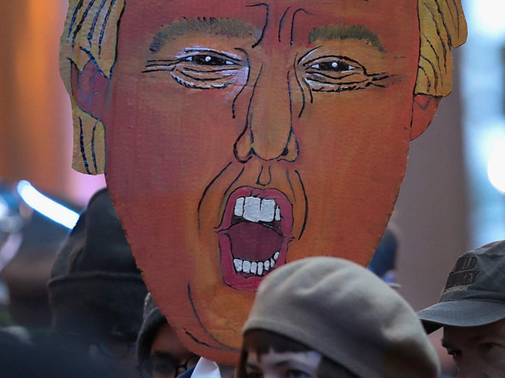 Protesta en Chicago contra Trump el pasado 24 de enero.