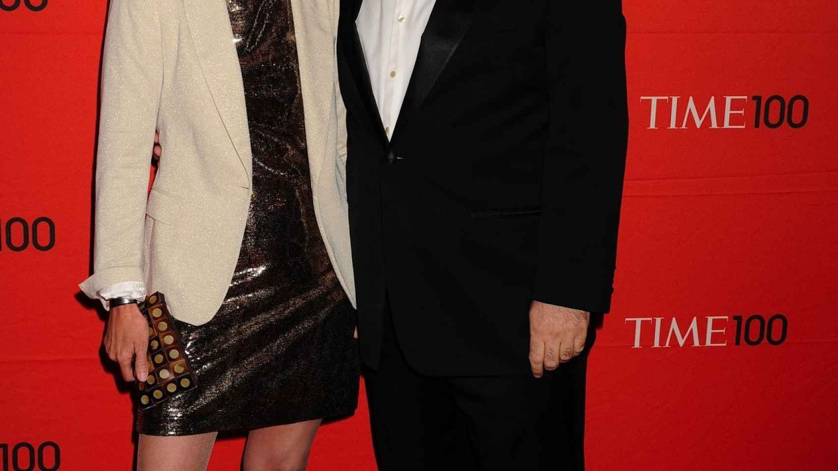 José Andrés con su mujer en una gala de la revista Time.