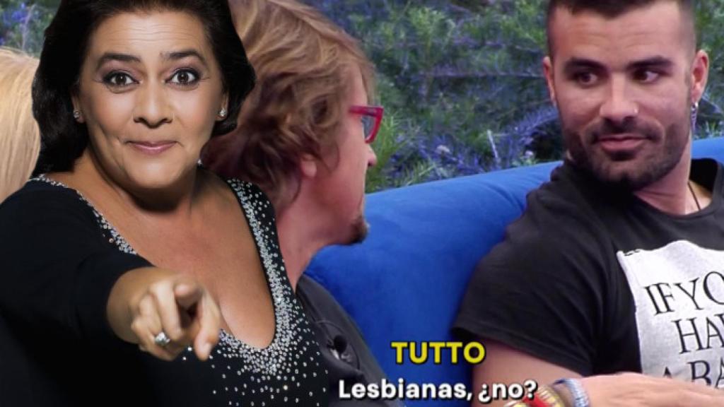 Tutto Durán saca del armario a María del Monte en 'GH VIP 5': Lesbianas, ¿no?