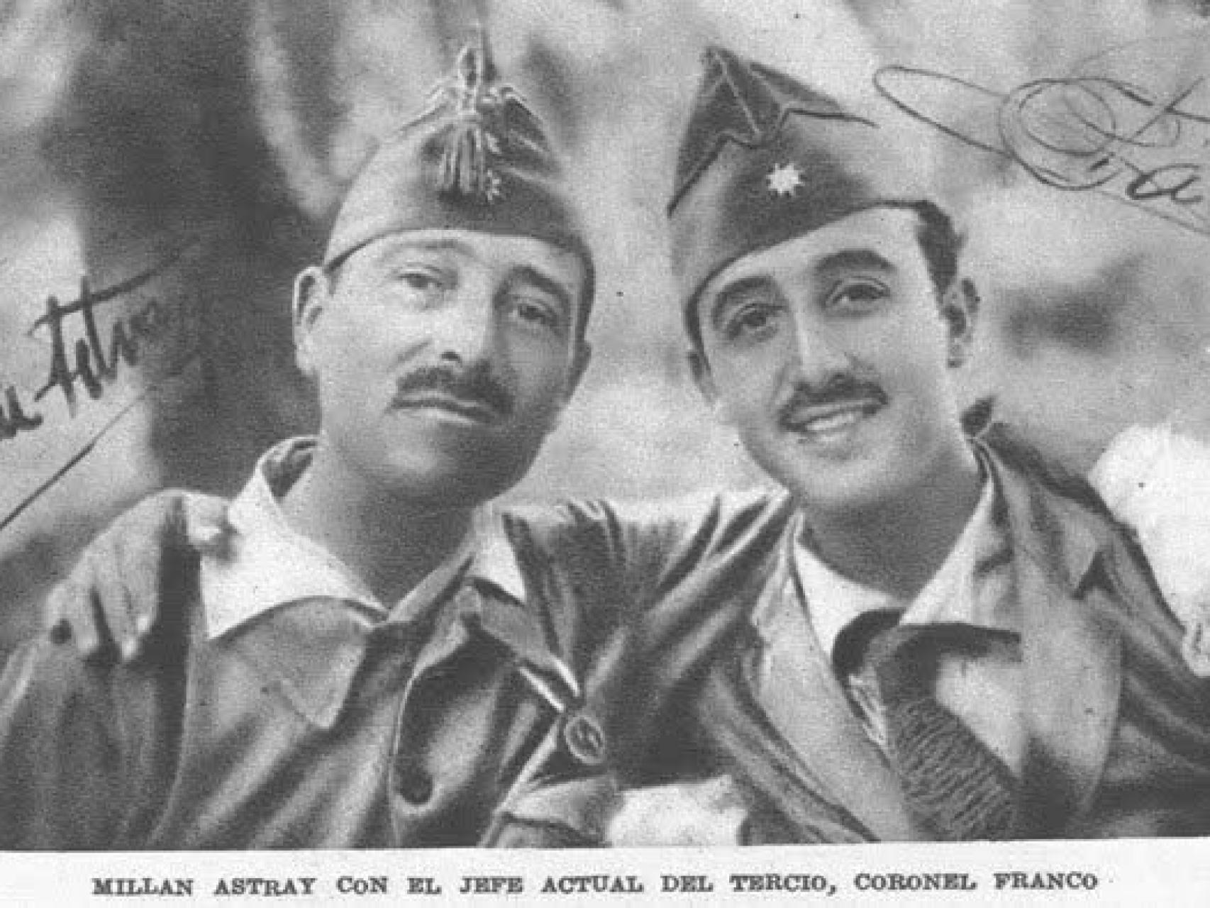 Millán-Astray y Franco.