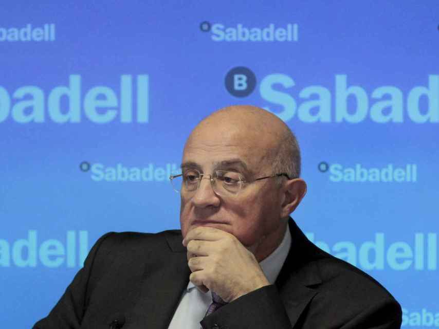 El presidente del Banco Sabadell, José Oliu.