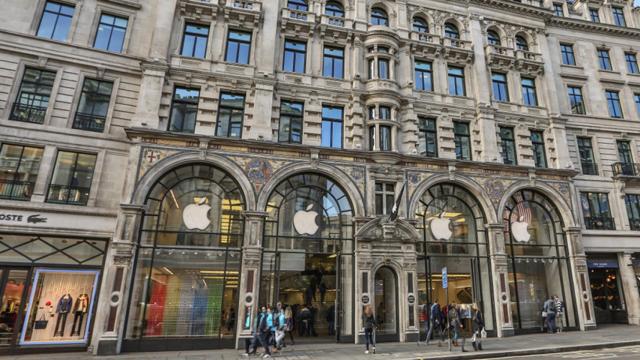 Una tienda de Apple.