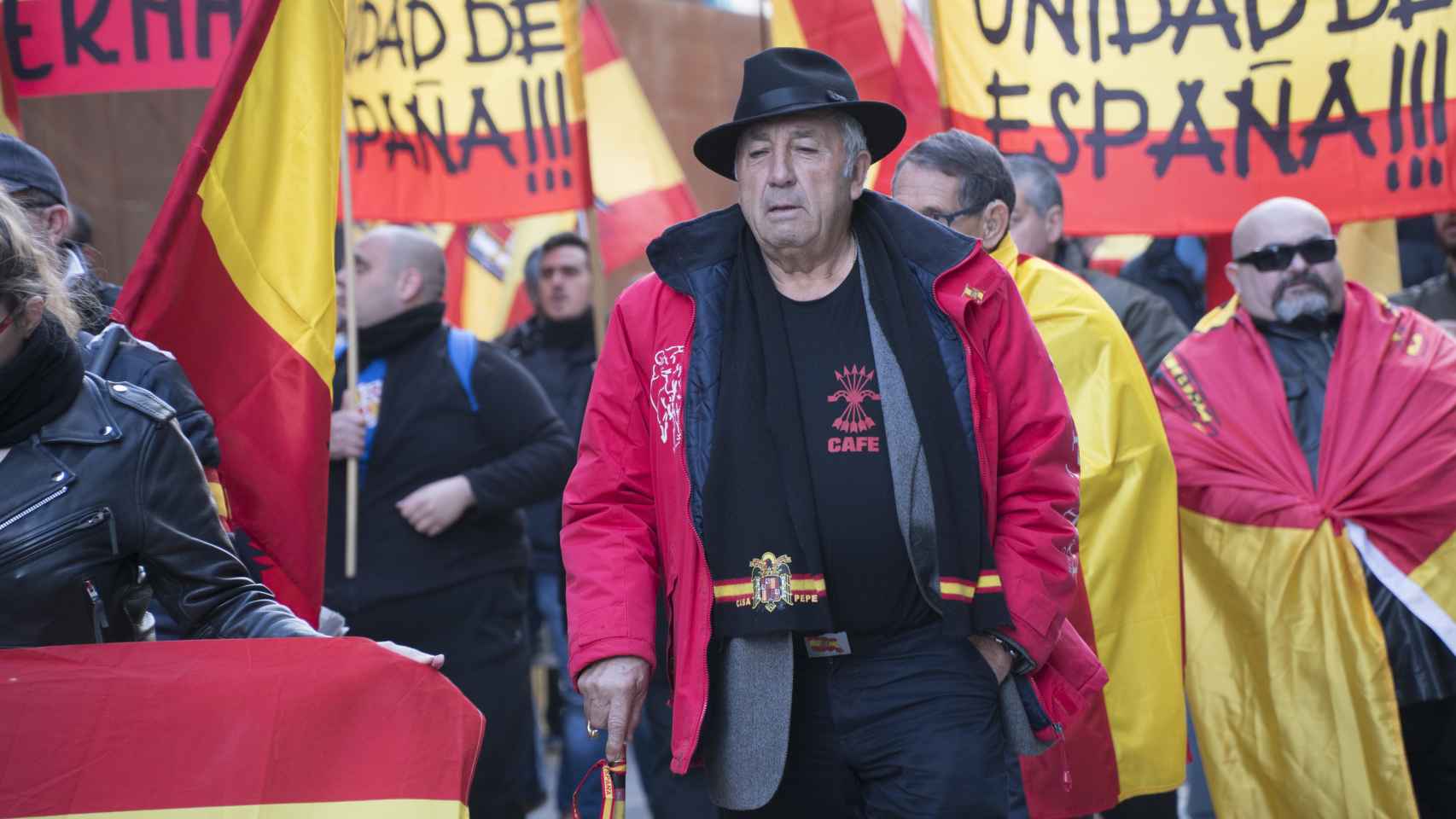 La manifestación ha marchado desde la Puerta del Sol hasta el Centro Cultural Blanquerna