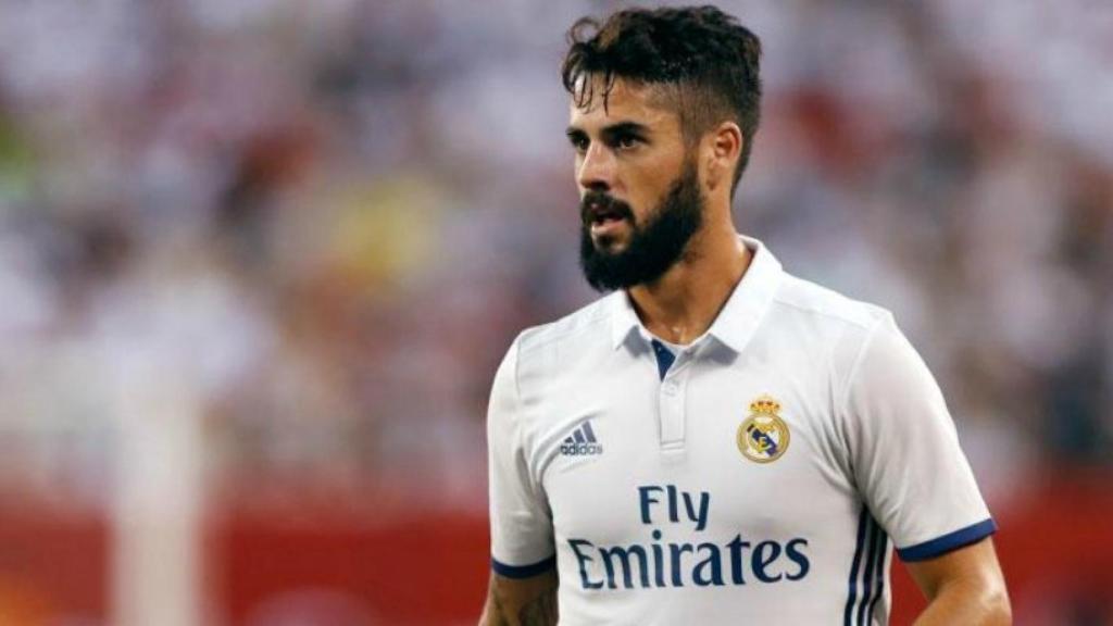 Isco Alarcón en uno de sus partidos con el Real Madrid