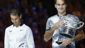 Roger Federer y Rafa Nadal.