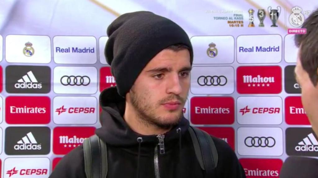 Morata habla tras el Real Madrid - Real Sociedad