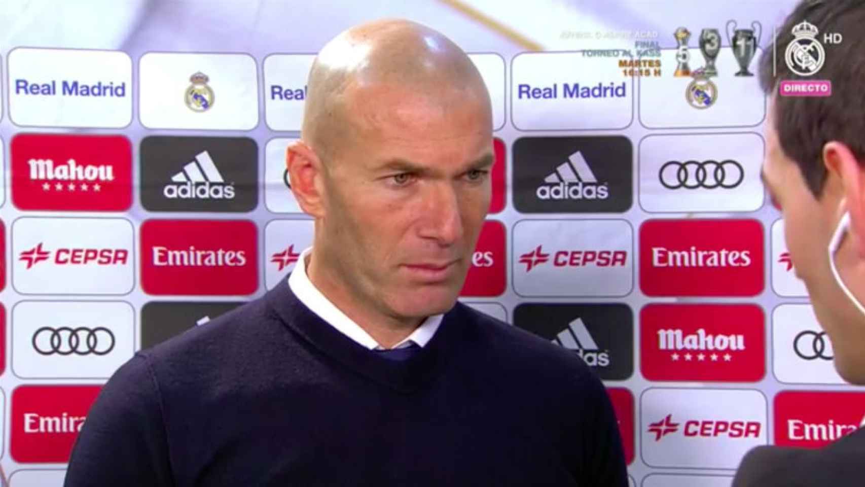 Zidane habla tras el Real Madrid - Real Sociedad