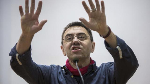 Juan Carlos Monedero, este domingo.