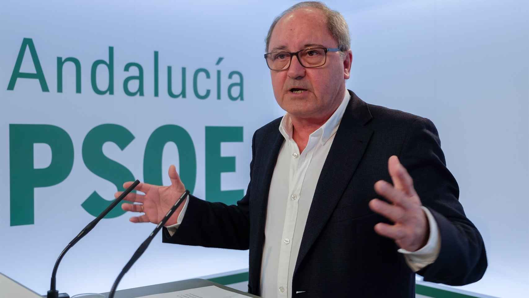 El secretario de Organización del PSOE-A, Juan Cornejo.