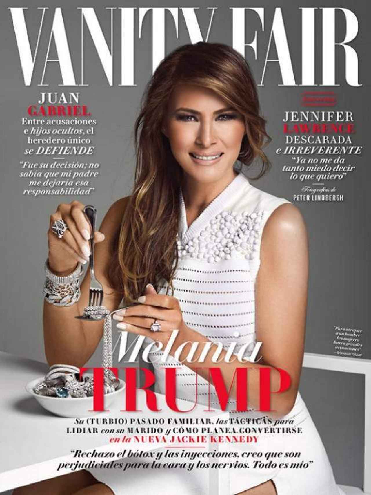 Melania Trump en la portada de Vanity Fair en México