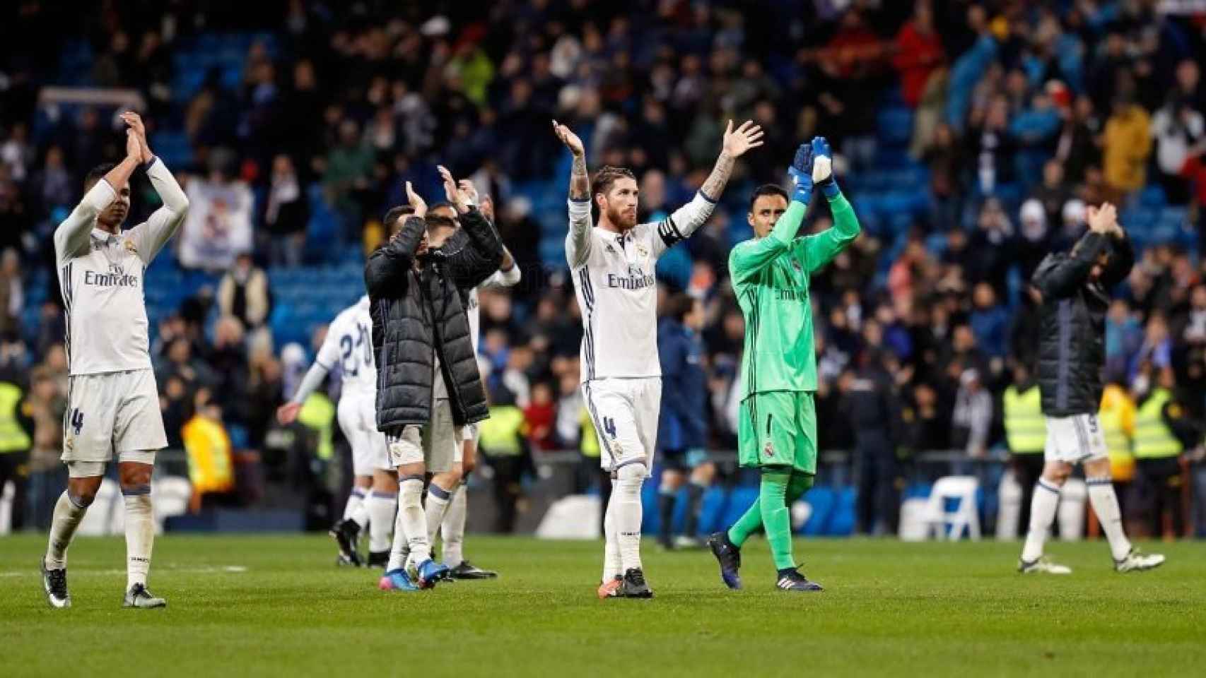 El Real Madrid agradeció el apoyo del Santiago Bernabeu