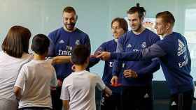 Bale, Benzema, Kroos y Modric felicitan el año chino