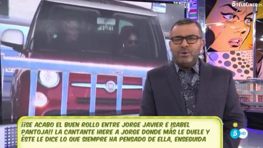 Jorge Javier ha contestado a la tonadillera.