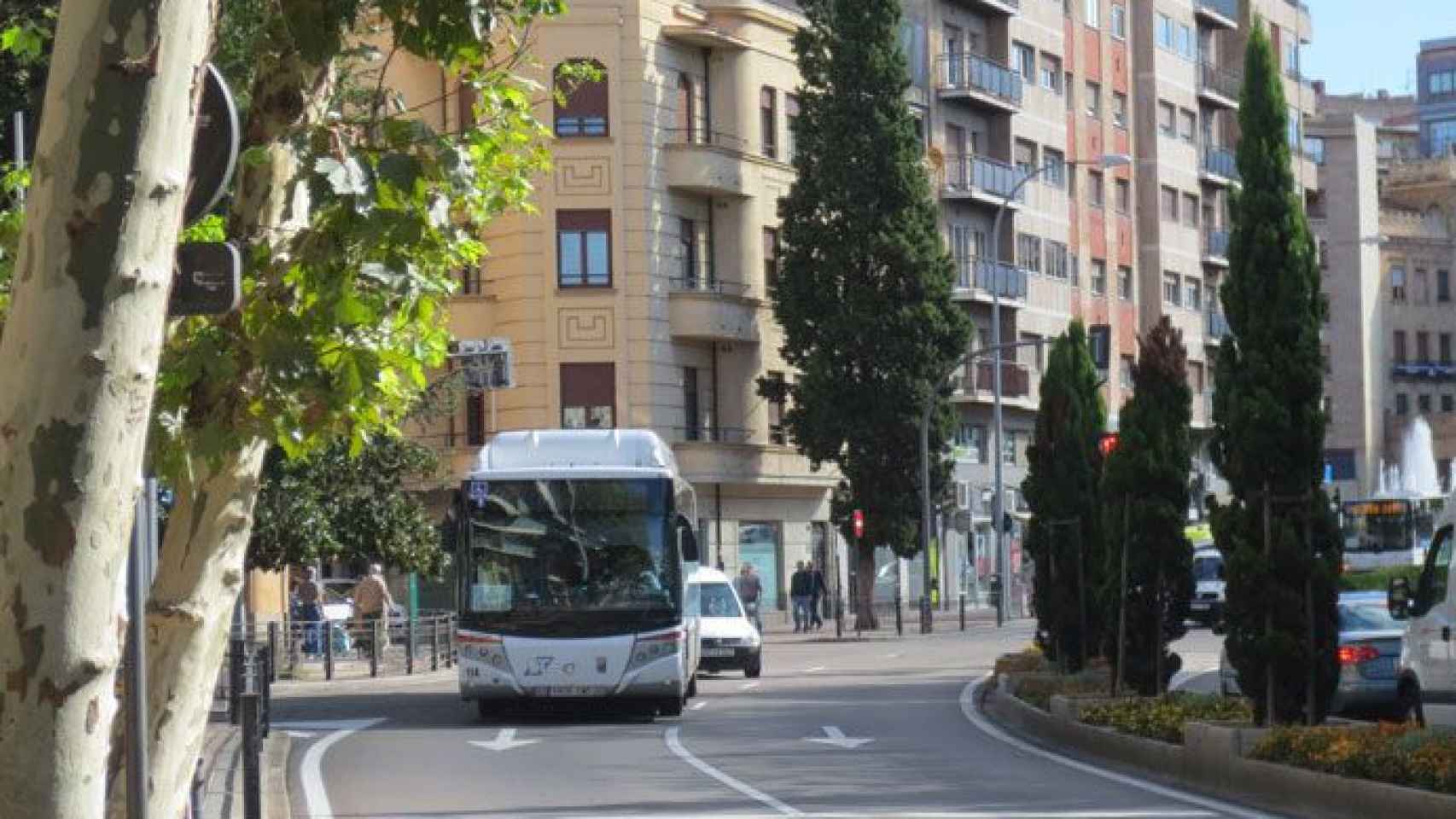 Autobús urbano en Salamanca