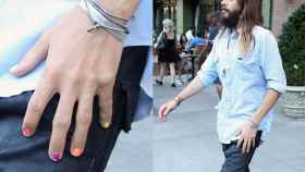 El actor Jared Leto es un fan de la manicura.