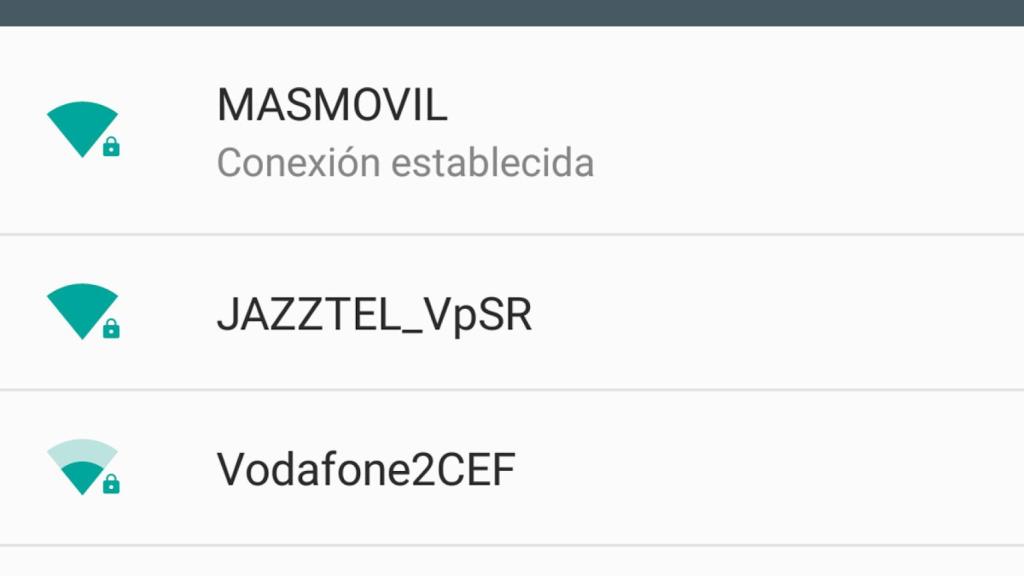 Cómo mostrar las contraseñas wifi guardadas en Android